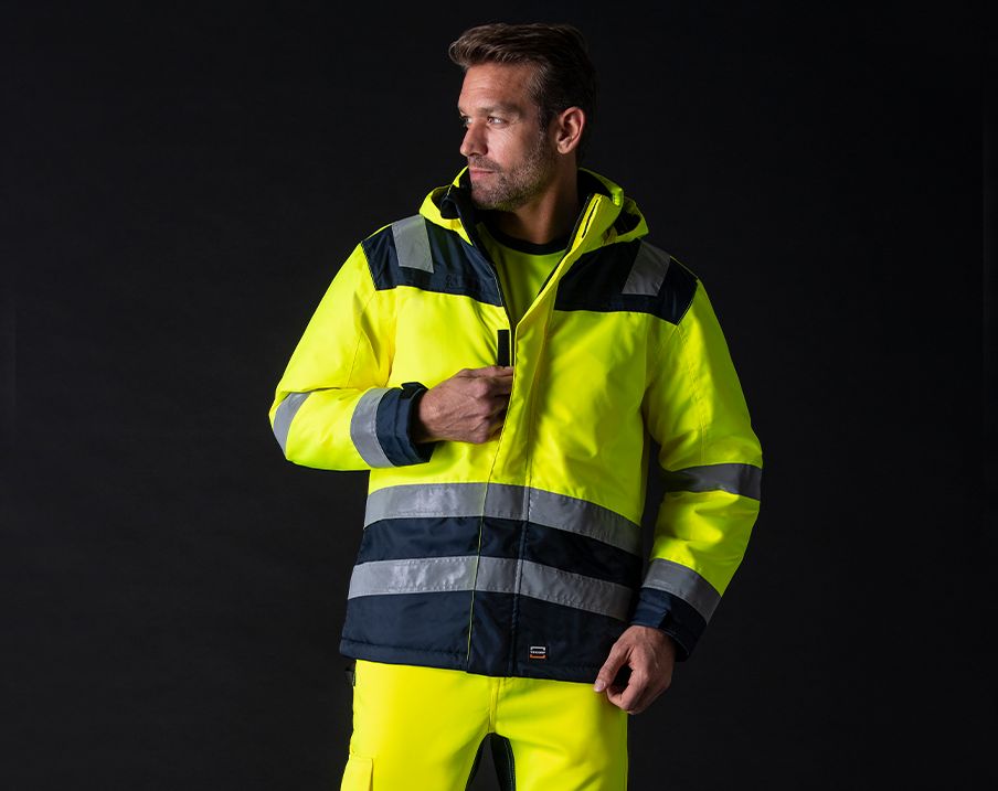 High visibility workwear